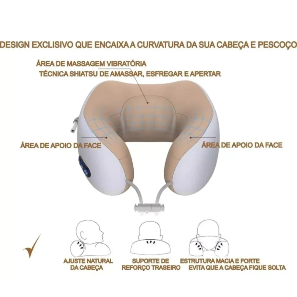 Almofada massageadora elétrica - RELAX