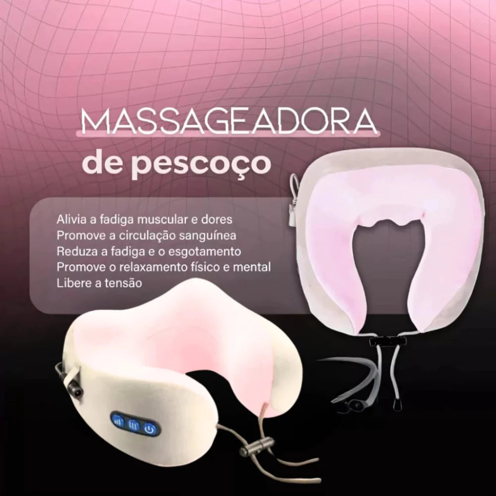 Almofada massageadora elétrica - RELAX