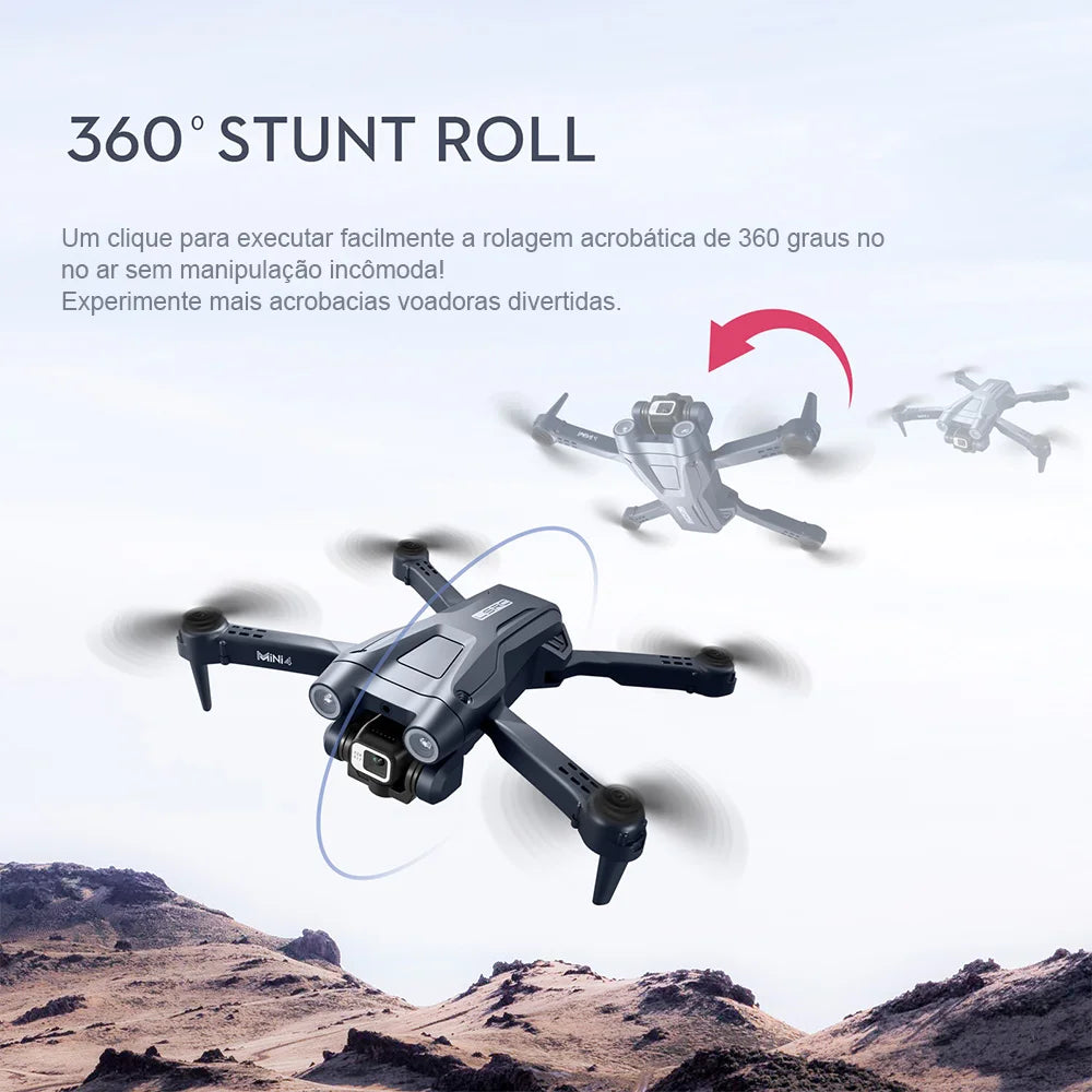Drone Obstacle Avoidance: Controle remoto, Camera 4K e Wifi