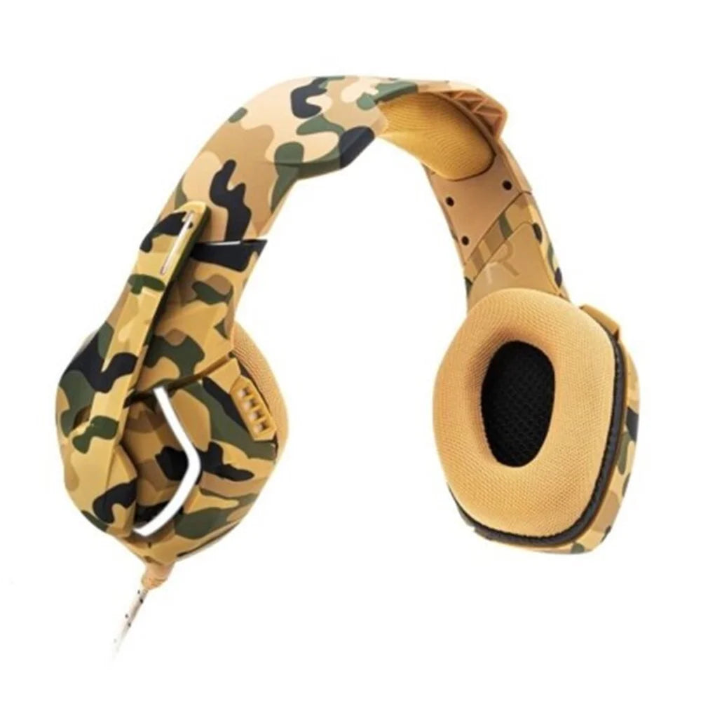 Headset Gamer camuflagem militar