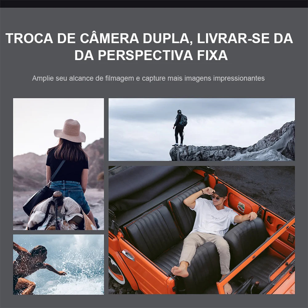 Drone Obstacle Avoidance: Controle remoto, Camera 4K e Wifi
