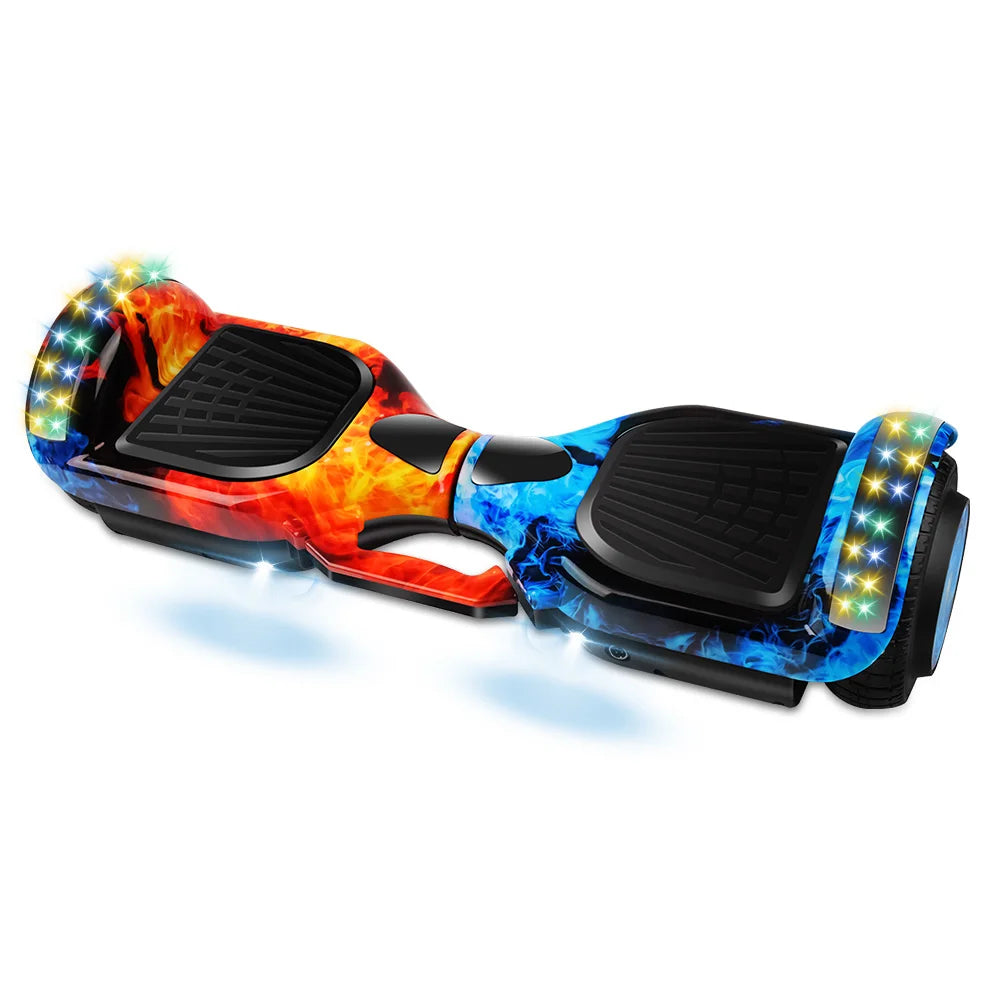 Hoverboard létrico 6.5" Led Bluetooth caixa de som Bateria De Grande Capacidade Endurance Forte