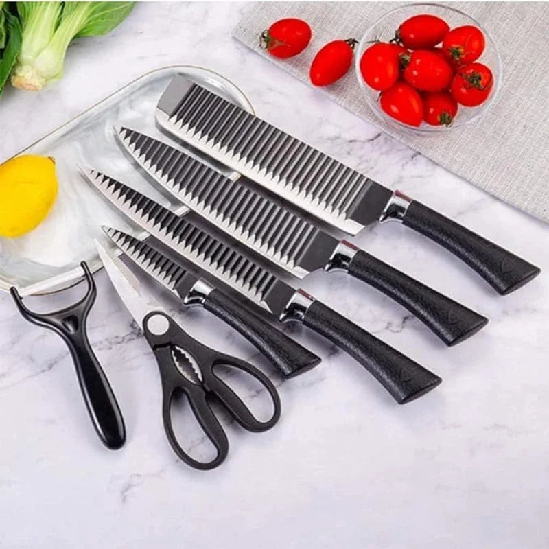 Kit de cozinha Master: 6 peças de aço inoxidável