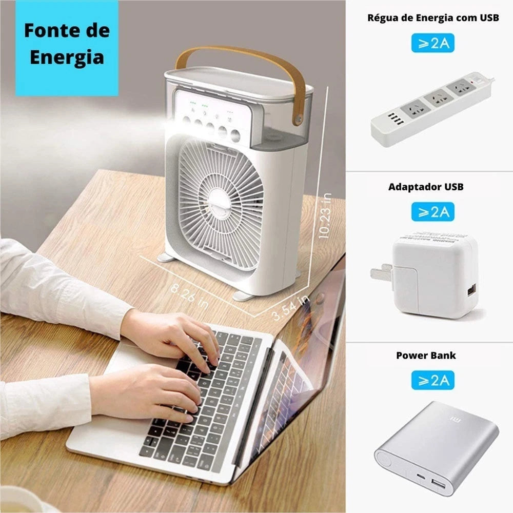 Climatizador e ventilador CLIMATECH