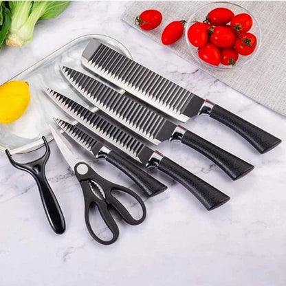 Kit de cozinha Master: 6 peças de aço inoxidável