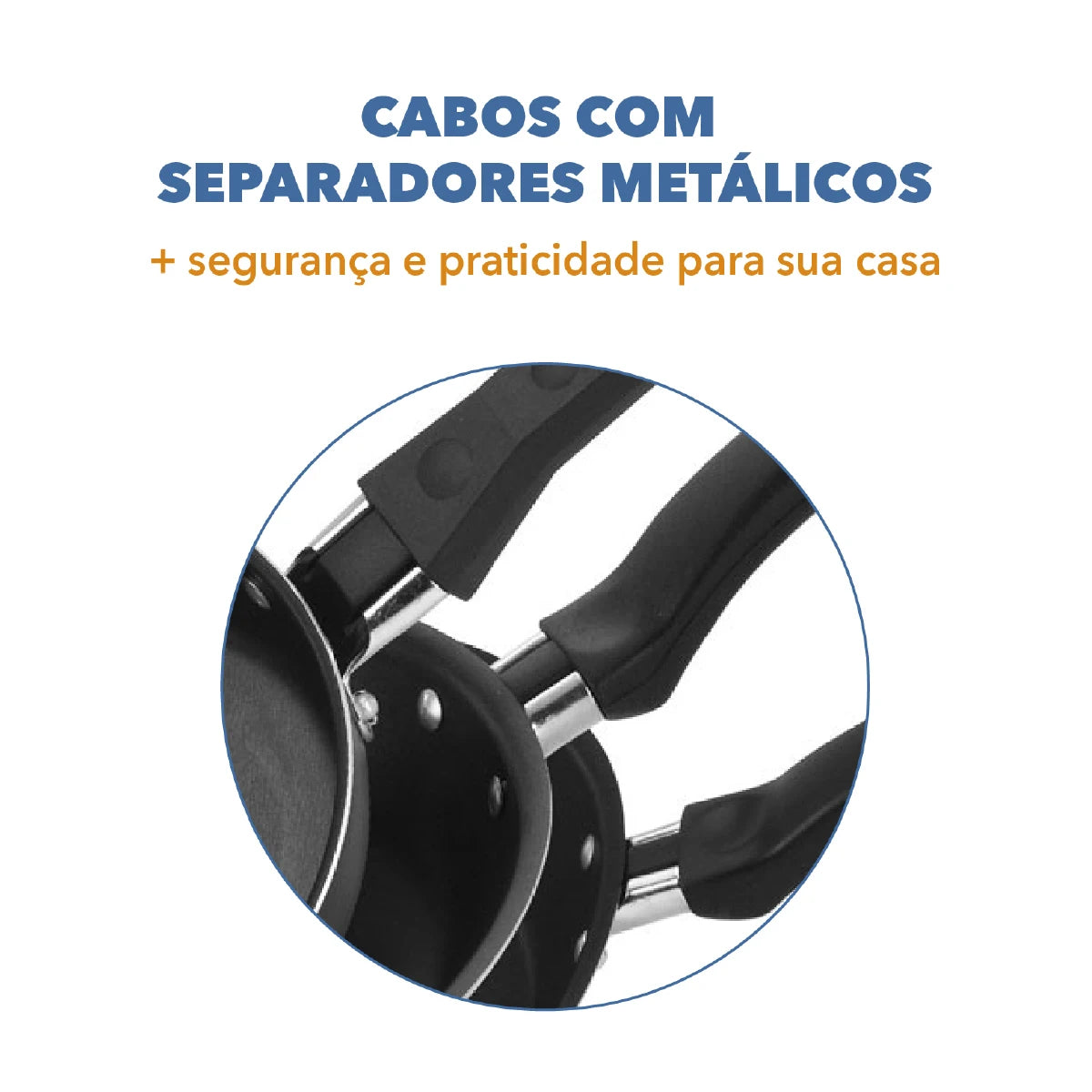 Kit 3 frigideiras Antiaderentes